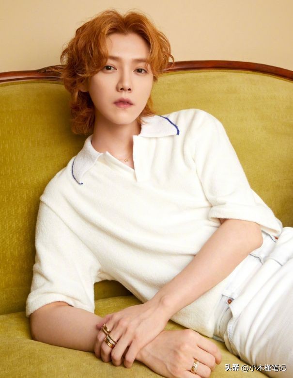 鹿晗的长发丸子头造型,鹿晗丸子头造型