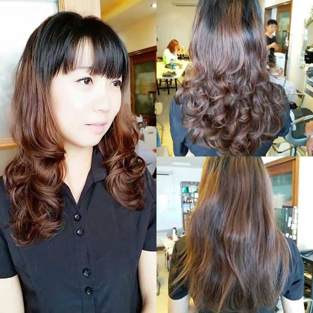 烫卷发适合涂什么,烫卷发用什么发油