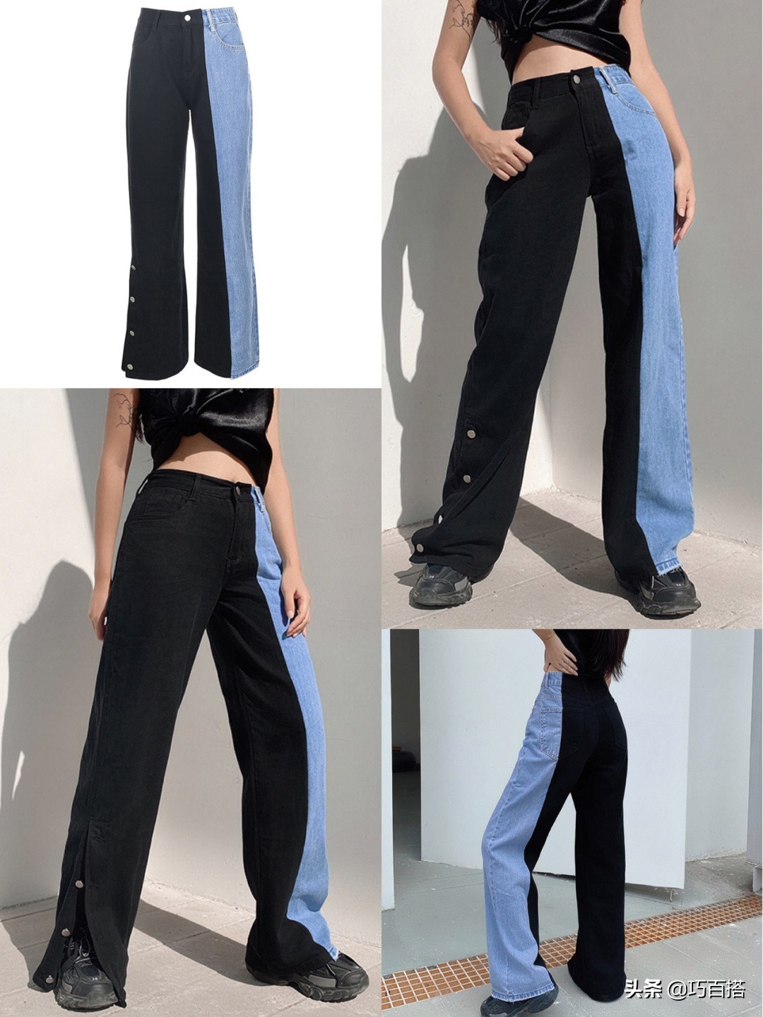 今年牛仔裤冬天流行的最新穿搭,今年秋冬季最流行什么样的牛仔裤