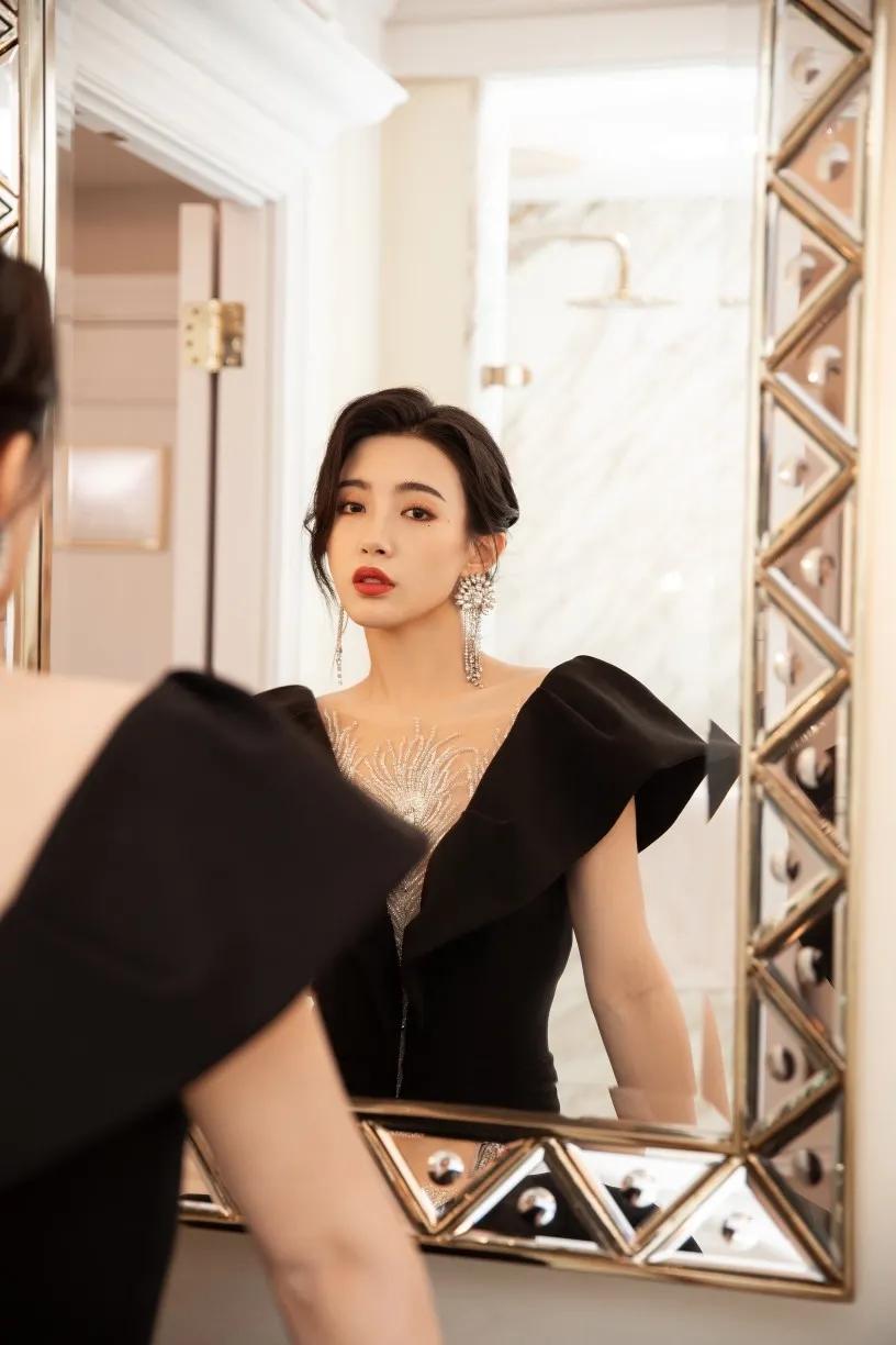 戴萌走红毯,戴萌徐子轩