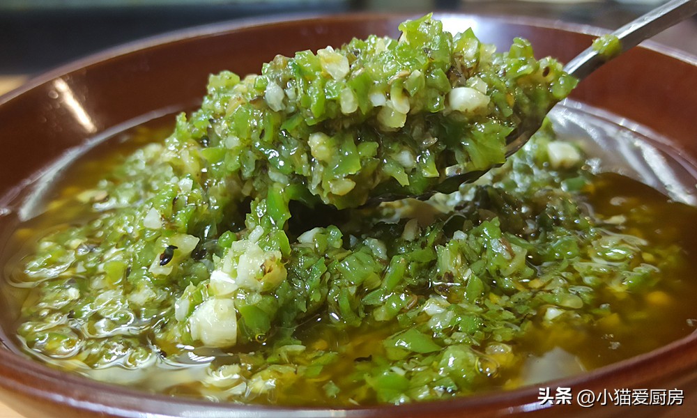 好吃下饭的烧椒酱做法,烧椒辣酱的家常做法四川