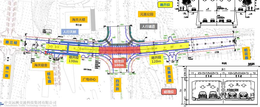 东莞市石竹路下穿通道,东莞市石竹路下穿通道效果图