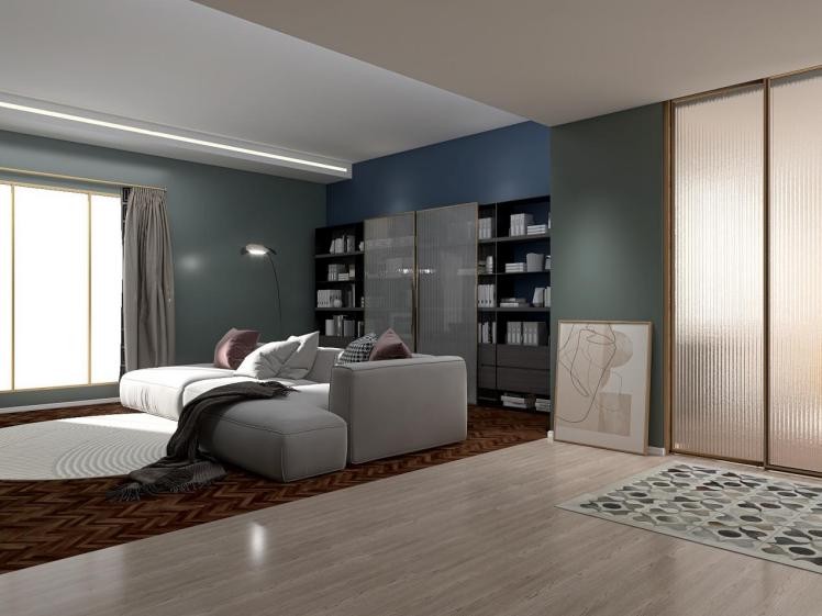 德立全景门：巧用色彩搭配提升空间视觉，构建极简理想家