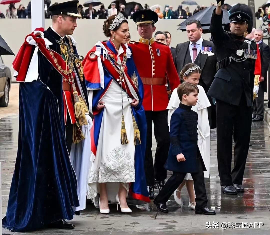 英王加冕凯特王妃,英王查尔斯三世加冕现场