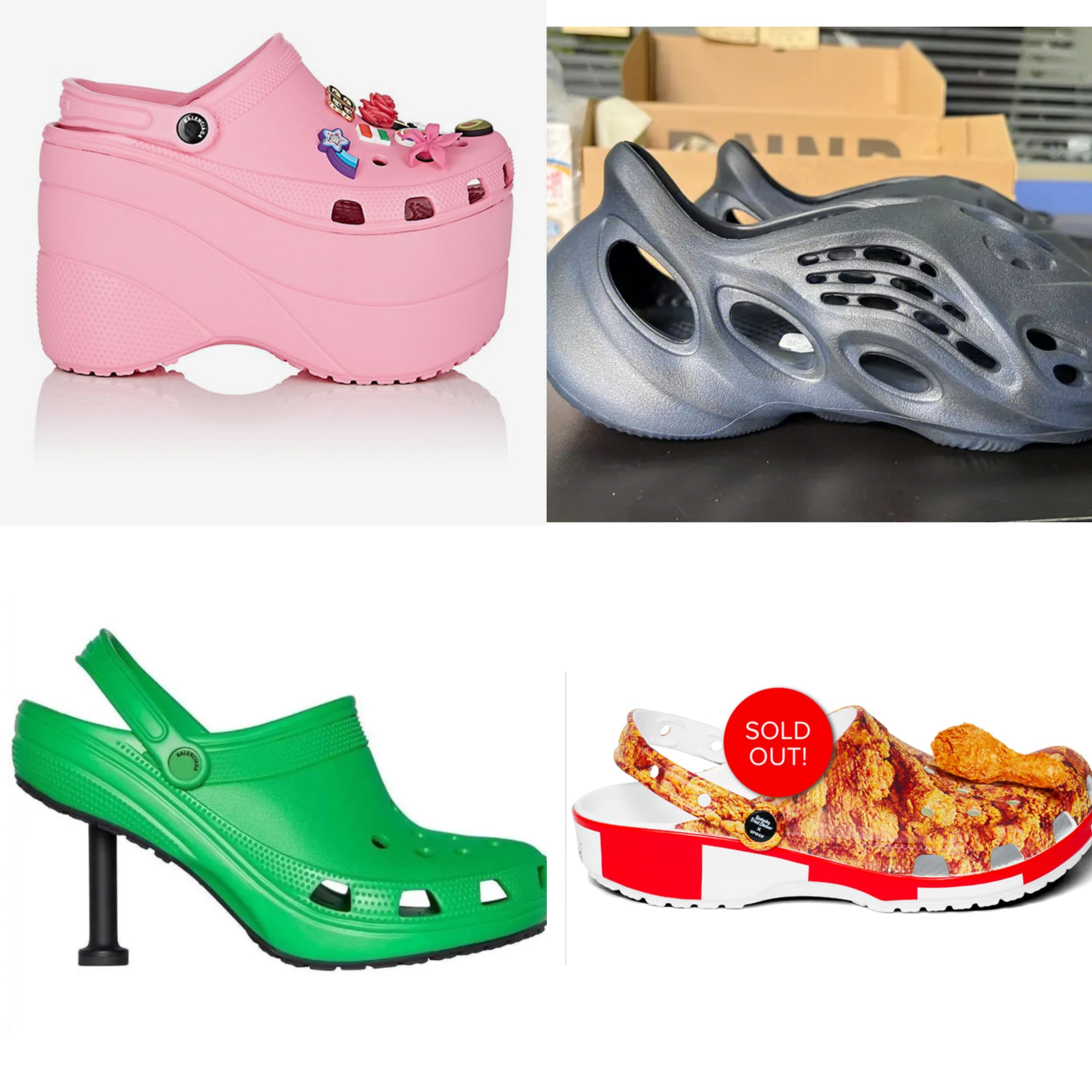 洞洞鞋为什么被称为最危险的鞋,洞洞鞋奇葩巨丑