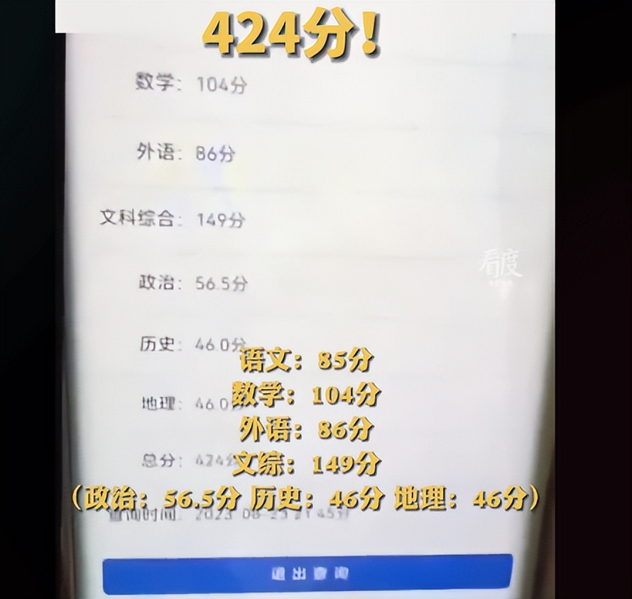 “考王”梁实第26次高考,“考王”梁实高考成绩公布