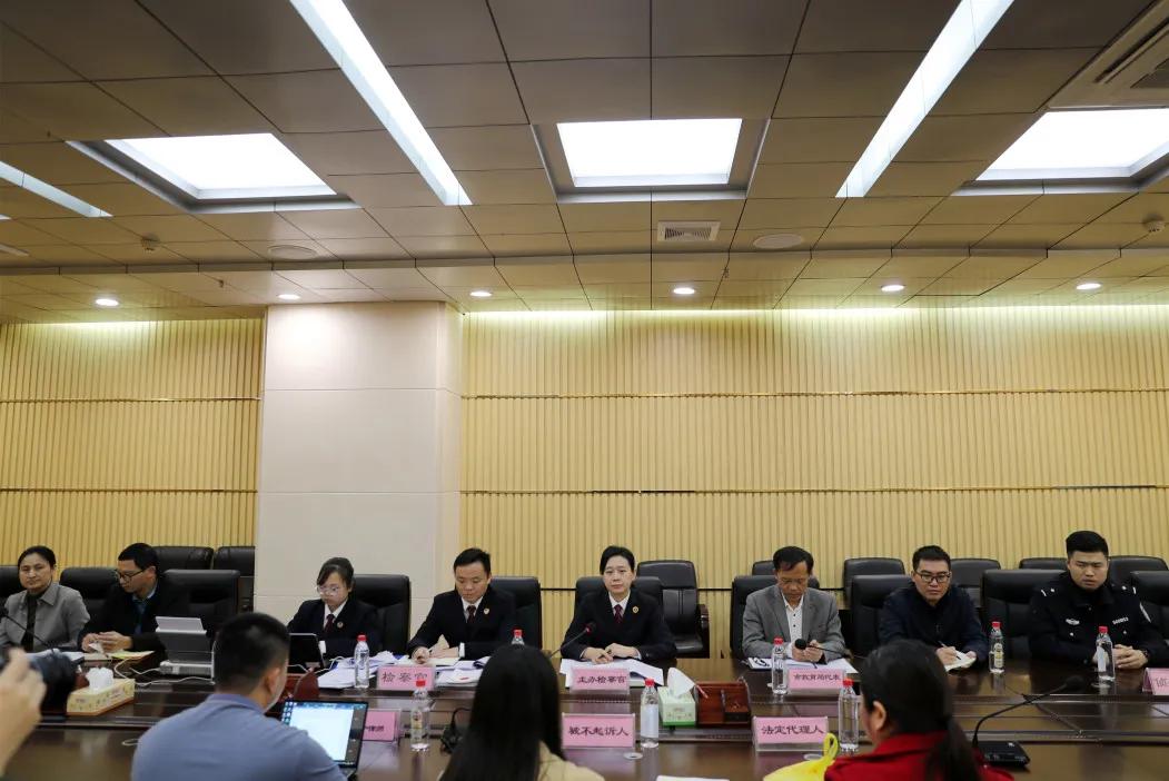 玉林市检察院召开涉罪未成年人不起诉宣布教育会和涉罪未成年人不批捕帮教训诫会