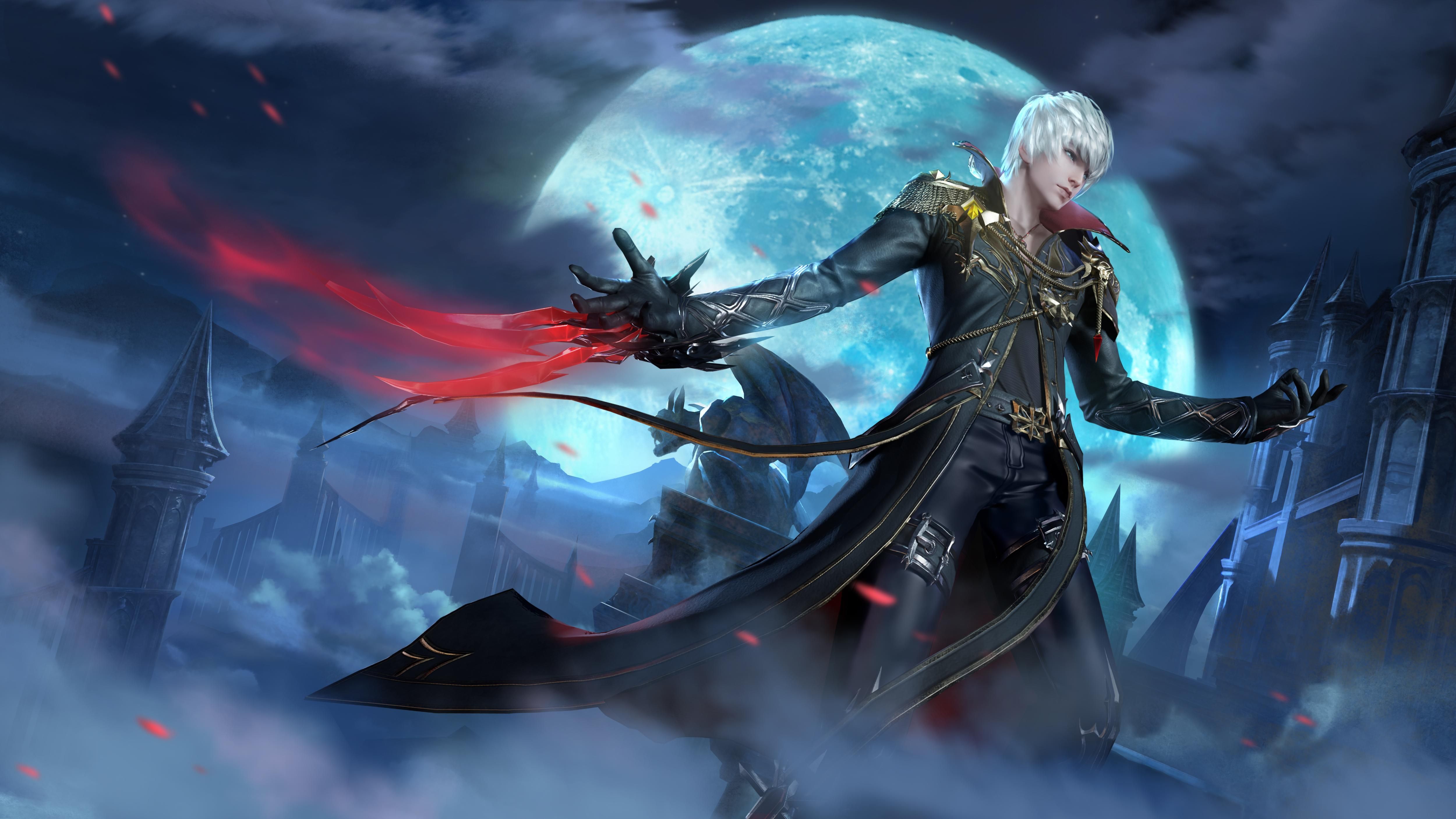 王者荣耀里的李白到底有多帅,王者荣耀李白手游