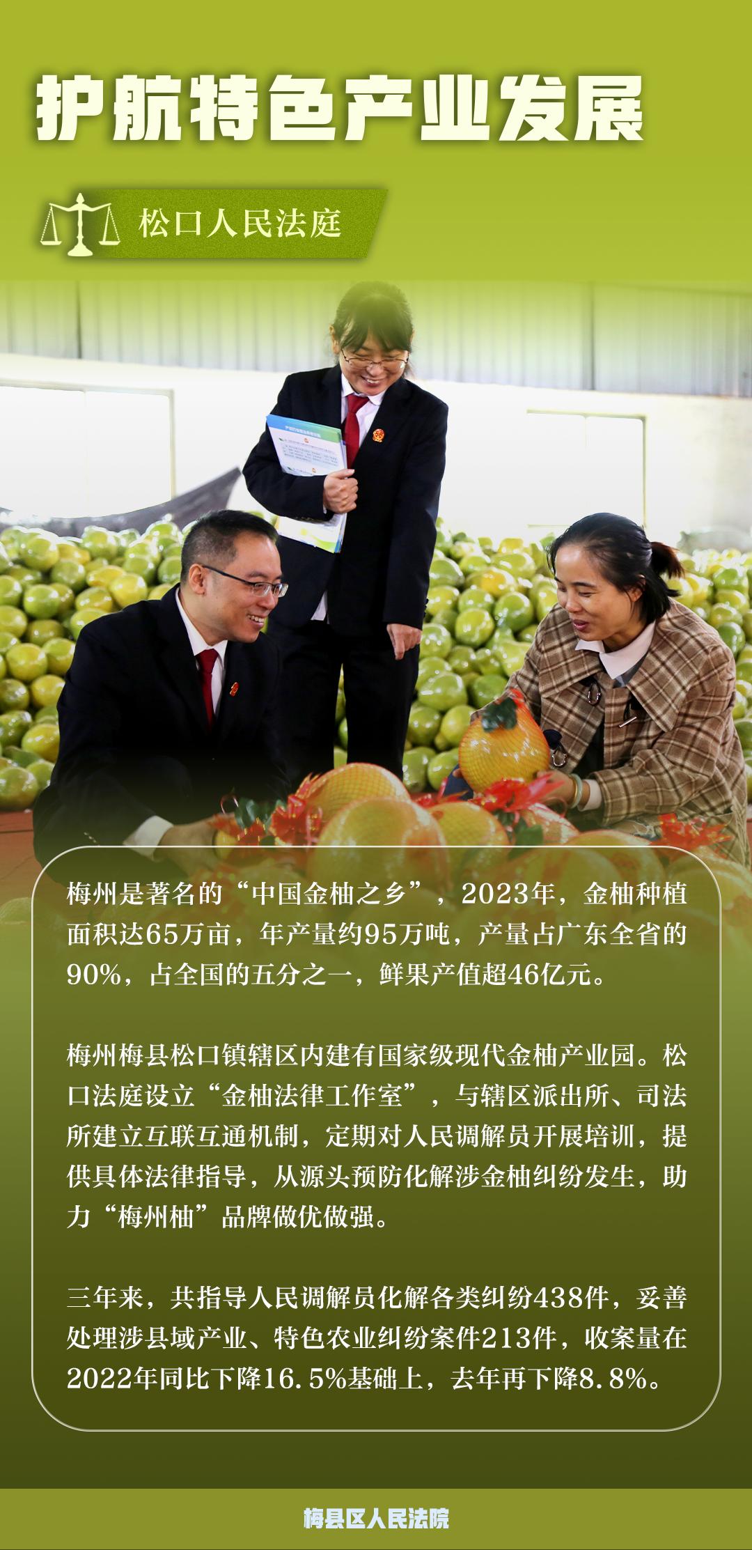 梅县松口法庭,梅县松口派出所处理纠纷事件