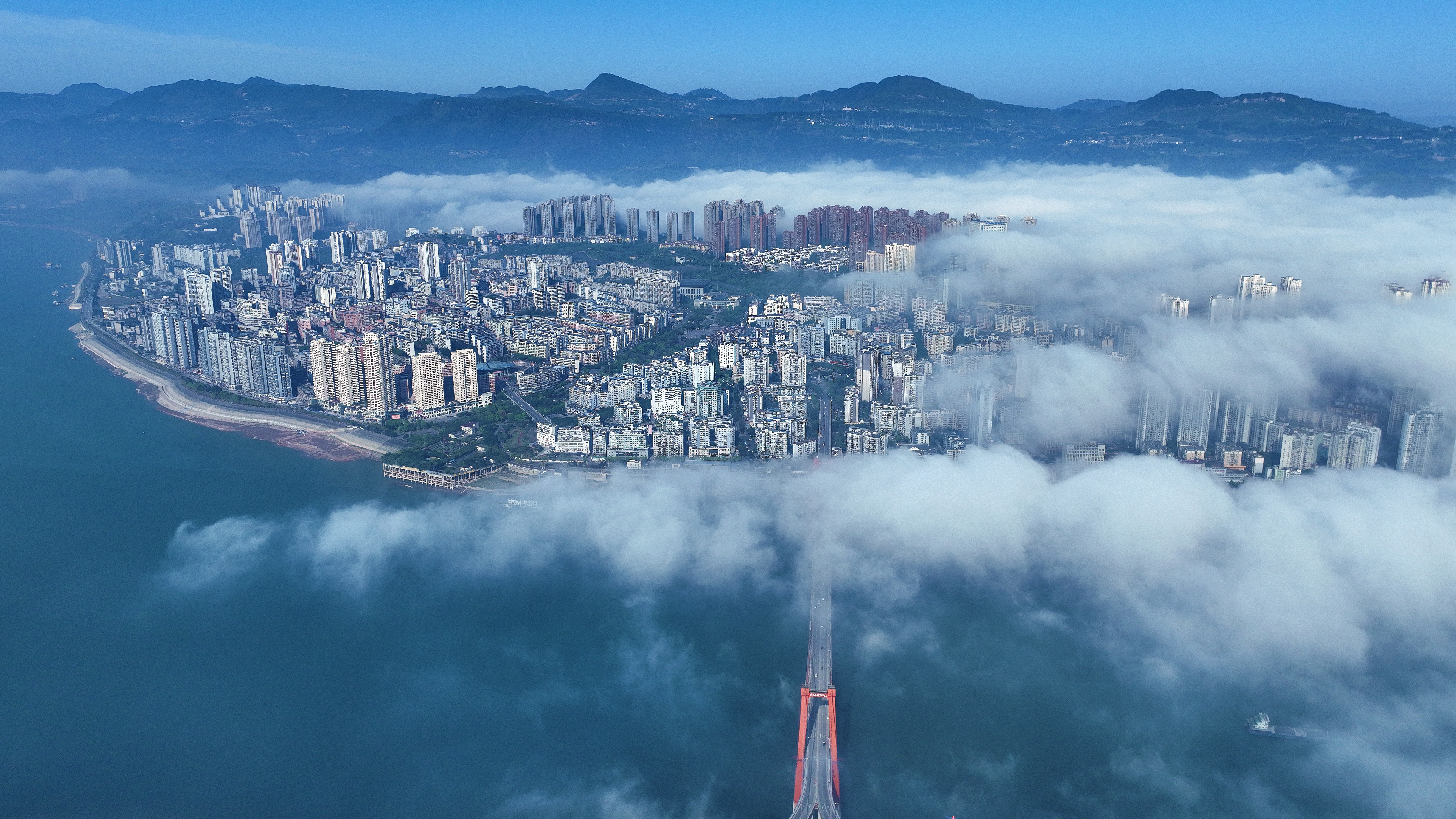重庆忠县大岭云海,忠县云海奇观