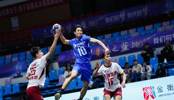 中国男子手球超级联赛江苏对天津,宿迁手球总决赛
