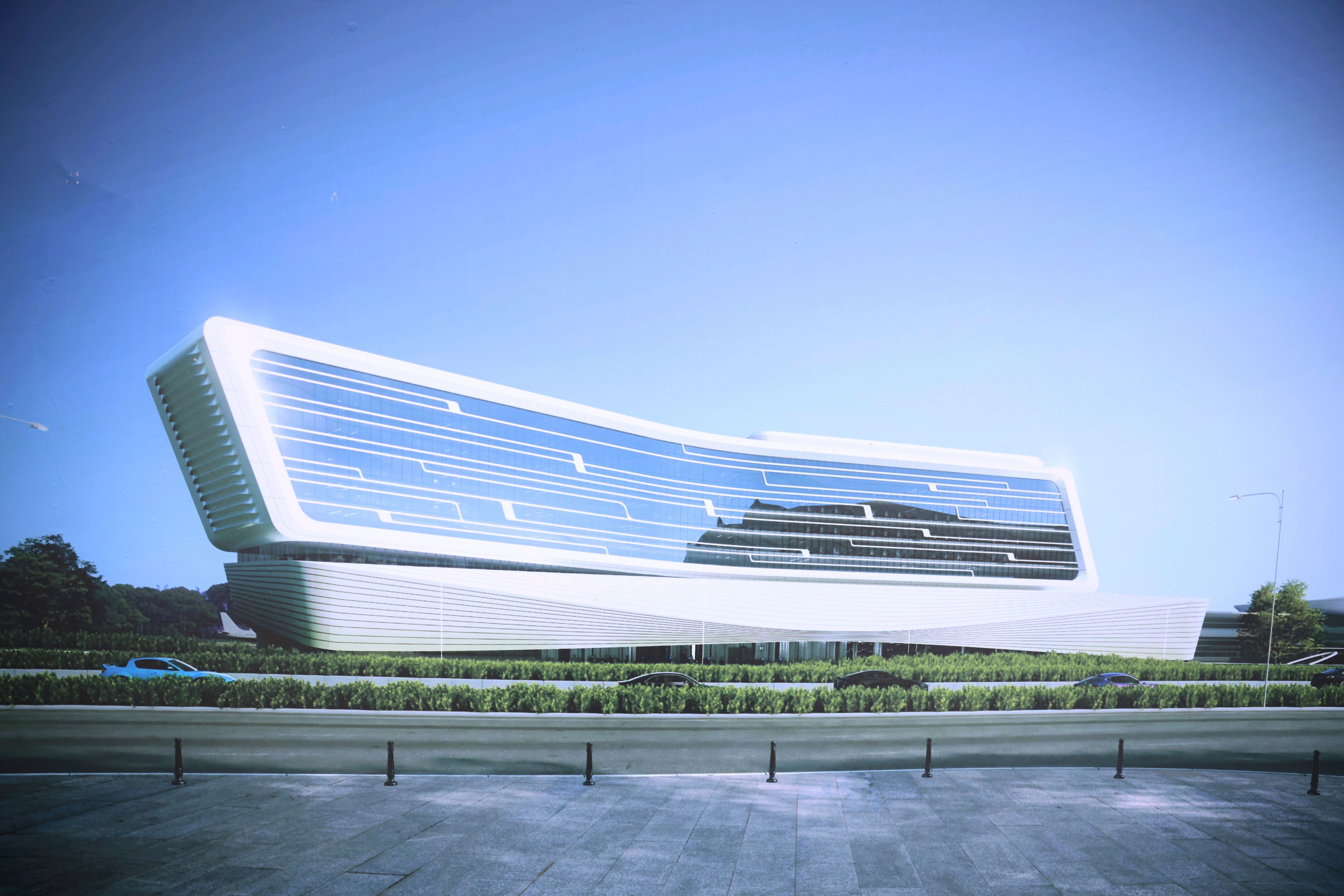 珠海机场改扩建工程施工航拍,珠海机场t2扩建鸟瞰图