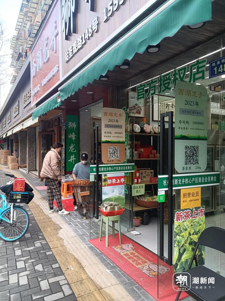 杭州西湖龙井茶开采,杭州西湖龙井零星开采
