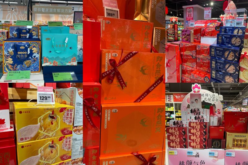 年货新款火爆来袭,年货市场年味浓人气火爆购销旺