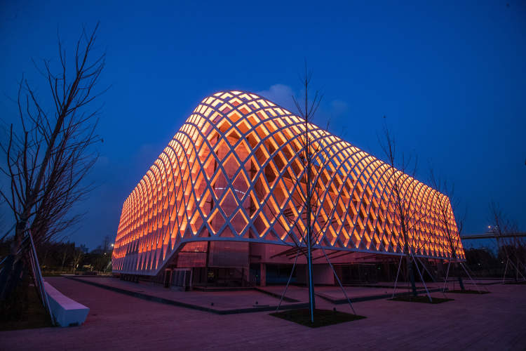 漫步世博文化公园,上海世博文化公园五一