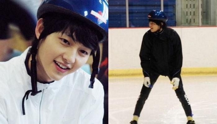 宋仲基以前是短道速滑选手,宋慧乔宋仲基是滑冰运动员