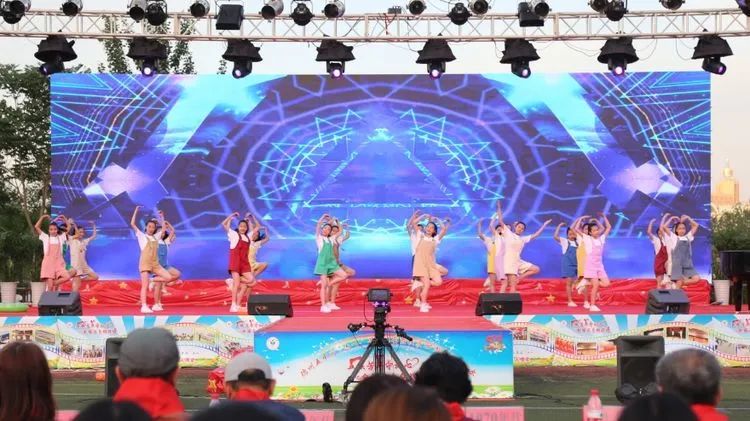 五秩芳华守初心自强不息铸辉煌｜德州五中举办2022年庆“六一”篝火晚会暨50周年校庆文艺演出