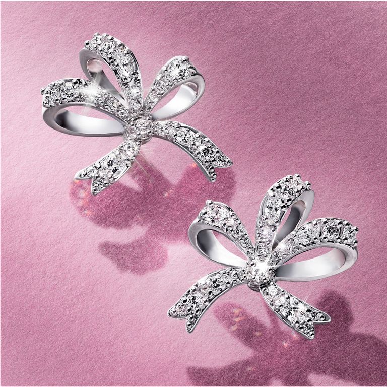 七夕节礼物施华洛世奇,施华洛世奇情人节扭结爱心