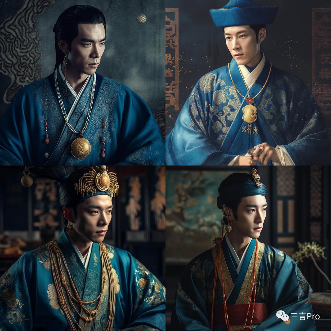 效果惊人！我们用Midjourney生成了四大名著里的23个经典人物画像