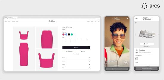 Snap推出行业首个AR企业服务（ARES），超过300家品牌接入