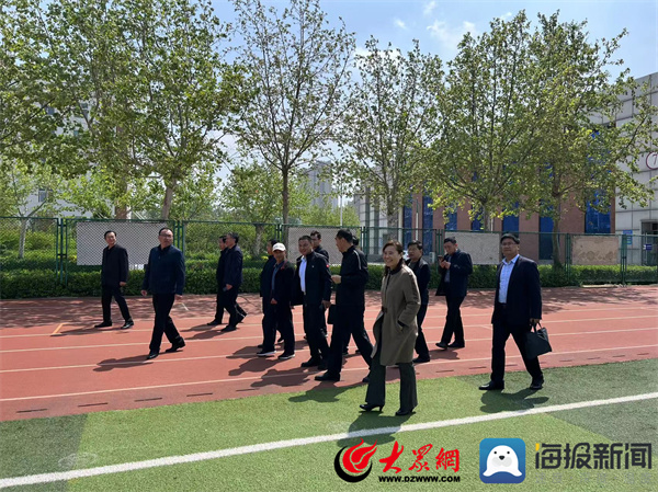 滨州市考察团来合肥考察,县教育考察团来我校