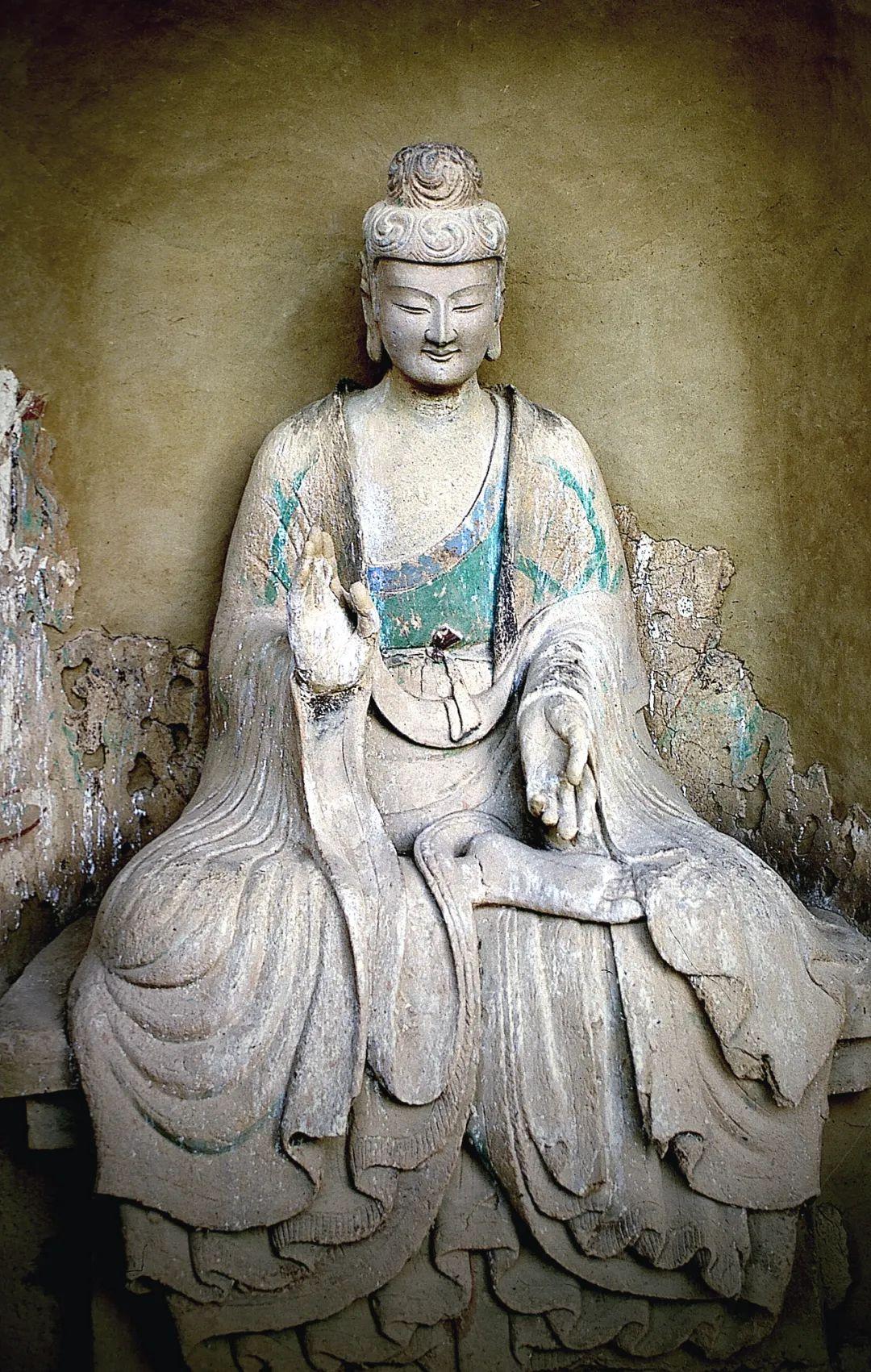 丝路石窟全景图,丝路明珠麦积山石窟