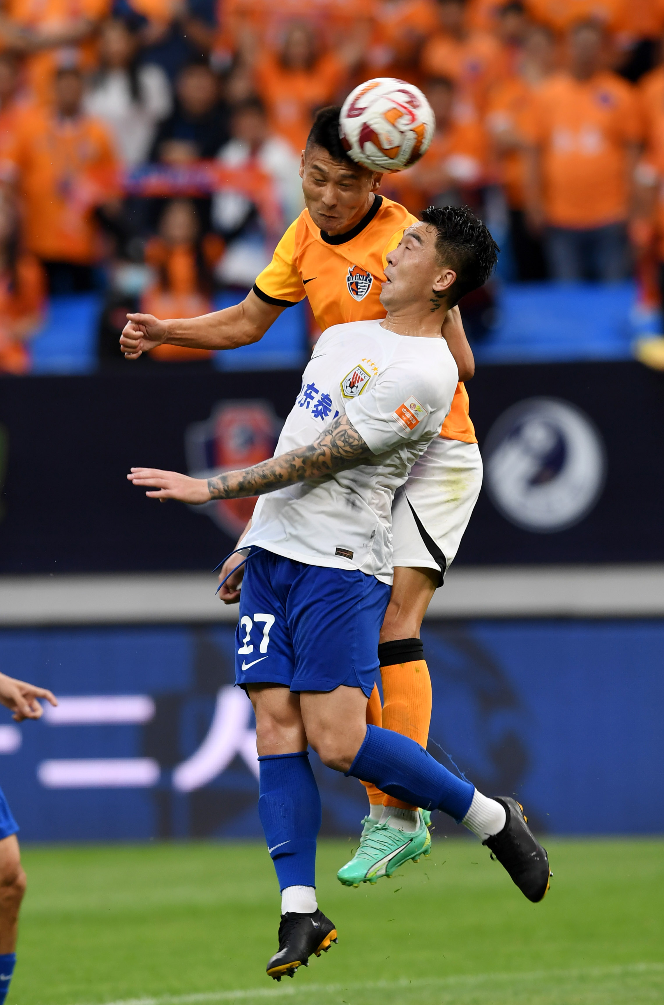 中超山东泰山战胜青岛海牛,泰山青岛海牛