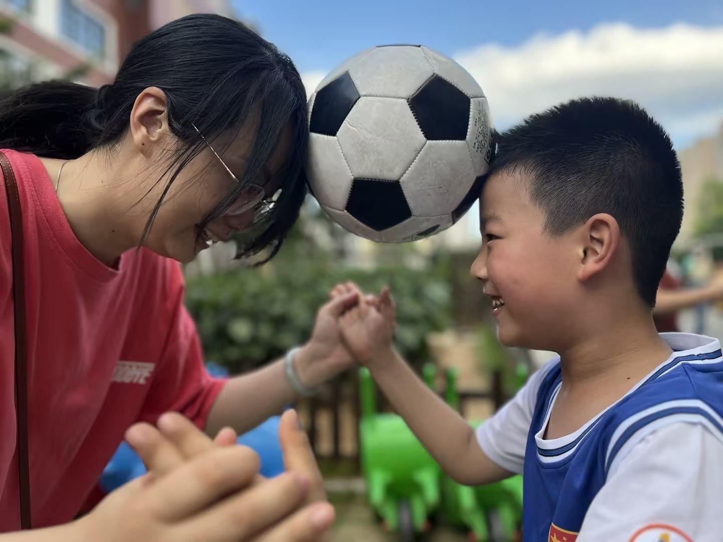 六一幼儿园放飞梦想快乐成长,鹤鸣实验幼儿园庆六一