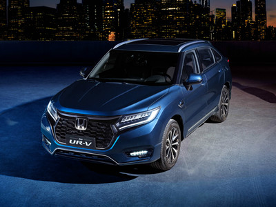 本田ur-v试驾冠道,大五座东风suv