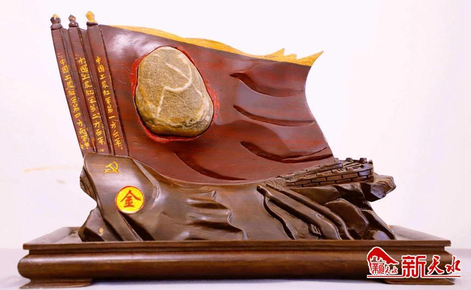 武山县渭河奇石,嘉荫县举办首届奇石民间艺术展