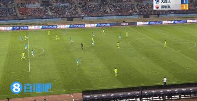 特索涅夫破门,大连人外援特索涅夫中超首球