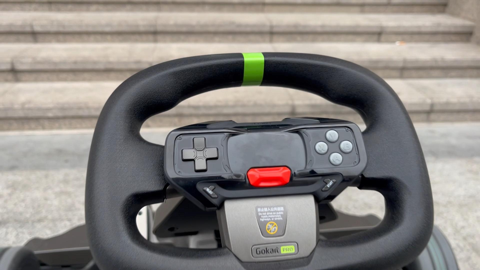 能开出门的卡丁车,九号卡丁车pro2玩switch赛车