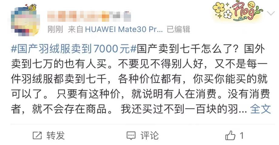 羽绒服7000元国产,羽绒服7000元打折后499元